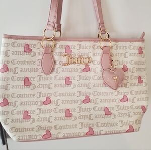 Juicy Couture Pink Heart Tote